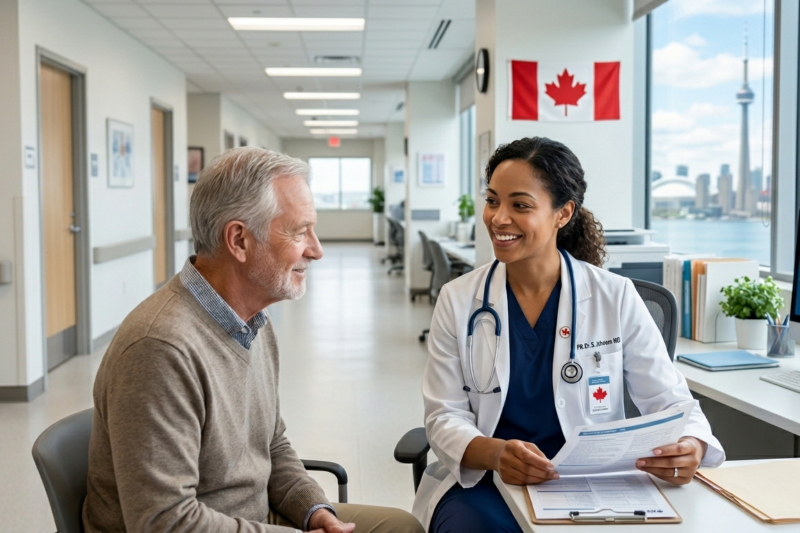 PR for Medical doctors in Canada